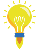 bulb start up creative idea png