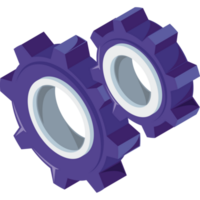 gears cogs settings machine icon png