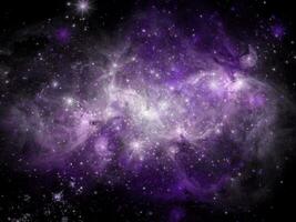 blue nebula galaxy stars outer sky background photo