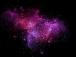 blue nebula galaxy stars outer sky background photo