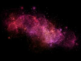 blue nebula galaxy stars outer sky background photo