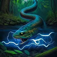 electric eel illustration photo