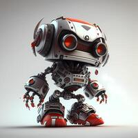 character robot design photo