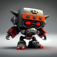 character robot design photo