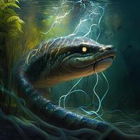 electric eel illustration photo