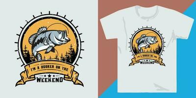 Fishing T Shirt Designs vector