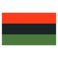 Juneteenth Freedom Day flag symbol vector