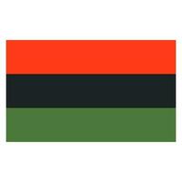 Juneteenth Freedom Day flag symbol vector