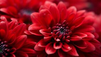 red flower background. photo