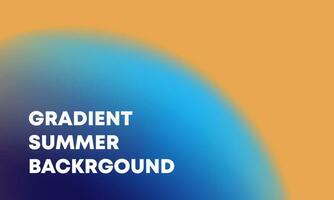 radial gradient beach summer background. Vector illustration