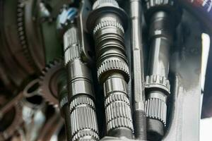 gears engineering and industry or concepts such mechanical transmissions photo