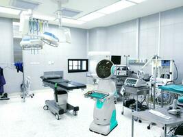 Robotic technology for medical assistants in hospitals photo