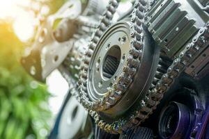 gears engineering and industry or concepts such mechanical transmissions photo