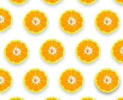 Collection Shogun oranges fruit On a blue background photo