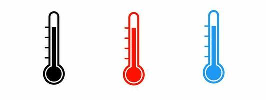 Thermometer icon vector illustration. Stock vector.