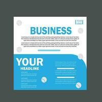Business flyer design vector