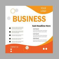 Business flyer design vector