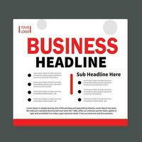 Business flyer design vector