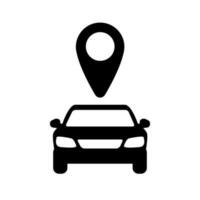 Car sharing vector icon. Simple element illustration. car sharing concept symbol or sign design. Can be used for web and mobile