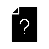 Question Related icon vector set. faq illustration sign collection. answer symbol or logo.