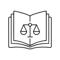 Court icon vector. justice illustration sign. law symbol or logo. vector