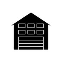Storage icon vector. Factory illustration sign. depot symbol. storehouse logo. vector