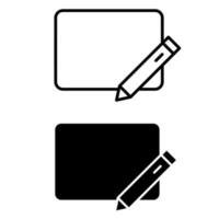 Image editing icon vector. online editor illustration sign. program interface symbol or logo. vector