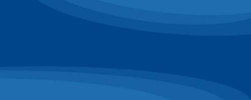 Abstract banner, blue waves, vector. vector
