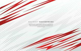 red white modern abstract background design vector