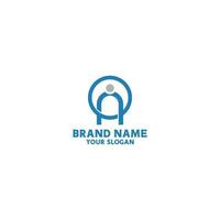 AO People Logo Design Vector