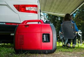 Portable Gasoline Inverted Generator photo