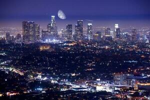 Los Angeles at Night photo