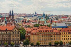 Praga Chequia paisaje urbano foto