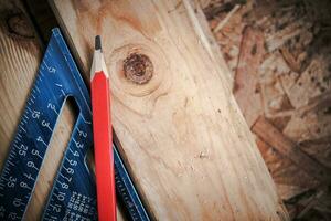 Tablas de madera carpintería creación foto