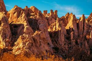California Desert Rock Formation photo