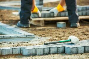 Path Brick Paving photo