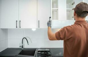 Kitchen Cupboard Installation photo