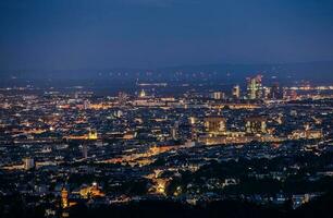 Vienna Austria at Night photo