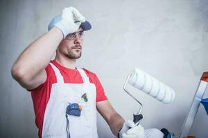 Interiors Painter Worker photo