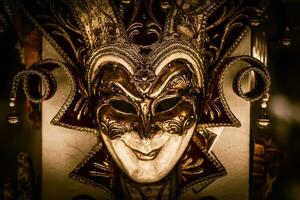 máscara de carnaval veneciano foto