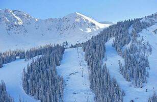 Mountain Ski Slopes photo