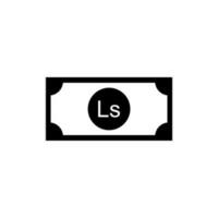 Latvia Currency Symbol, Latvian Lats Icon, LVL Sign. Vector Illustration