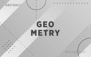 modern grey abstract geometry shape background banner, can be used in cover design, poster, book design, website backgrounds or advertising. vector illustration.