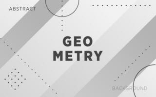 moderno gris resumen geometría forma antecedentes bandera, lata ser usado en cubrir diseño, póster, libro diseño, sitio web antecedentes o publicidad. vector ilustración.