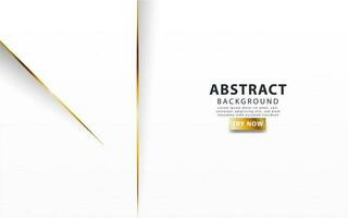 modern abstract white background banner with god line. vector