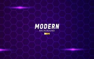 modern abstract premium purple gradient vector background banner design.Overlap layers with paper effect.Realistic light effect on hexagon pattern textured background.vector illustration.