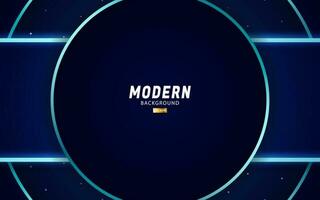 modern premium dark blue background banner design. Realistic light effect on dots textured background.technology concept,vector illustration. vector
