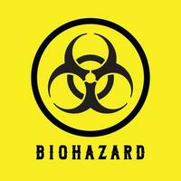 Biohazard Symbol The Illustration vector