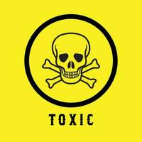 Toxic or Poison Symbol vector