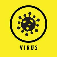 virus símbolo el ilustración vector